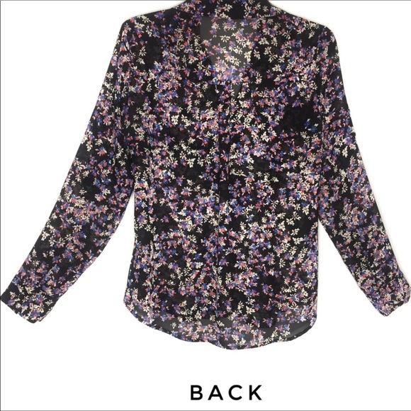 ❤️Express Button Down Blouse❤️ - Picture 3 of 4